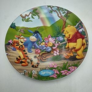 Disney Park Lane Winnie The Pooh Spring Time Decorative 8 Inch Collectors Plate